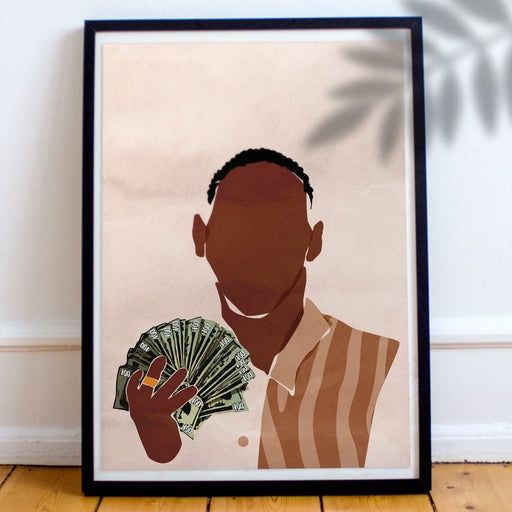 "I am a Rich Man" Print - DomoINK