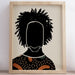 "Black Hair No. 9" Print - DomoINK