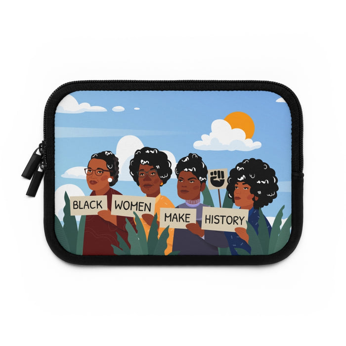 "Black Women Make History" Laptop Sleeve - DomoINK