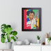 "Baldwin" Framed Art Print - DomoINK