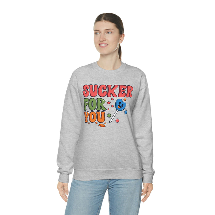 "Sucker For You" Unisex Sweatshirt - DomoINK