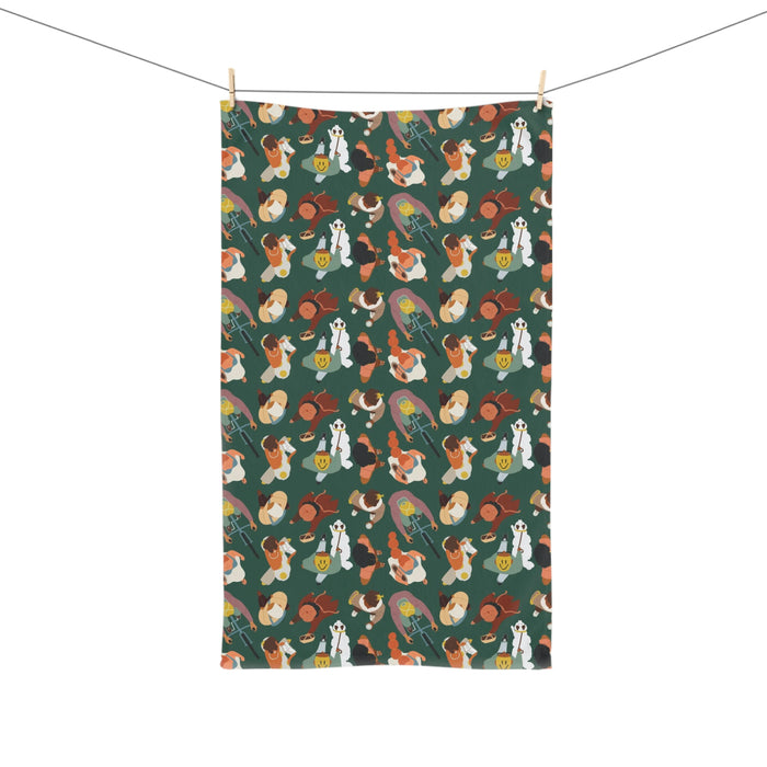 "Crosswalk" Hand Towel