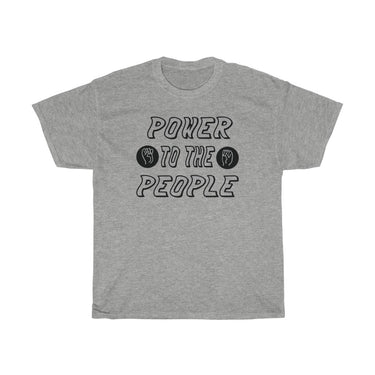 "Power to the People" Unisex T-Shirt - DomoINK