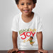 "Black Boy Joy" Toddler Short Sleeve Tee - DomoINK