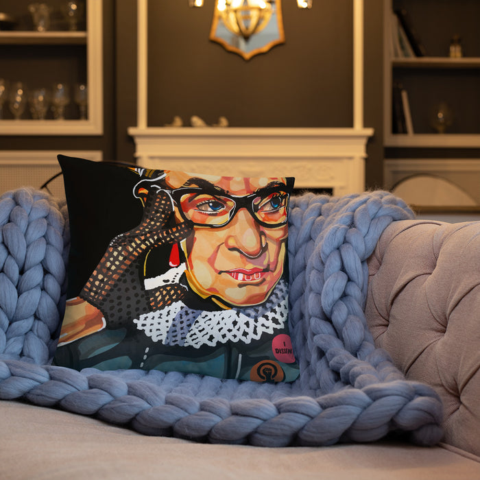 "Ginsburg" Pillow - DomoINK