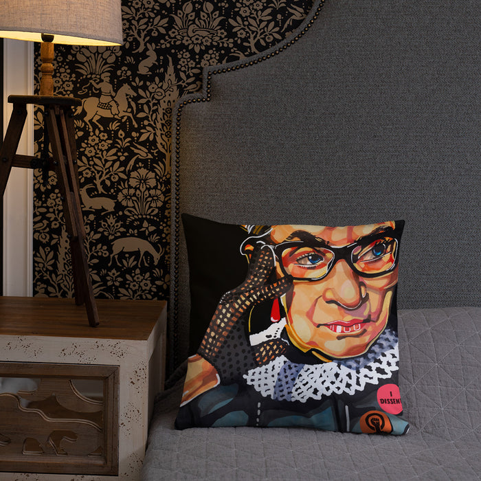 "Ginsburg" Pillow - DomoINK