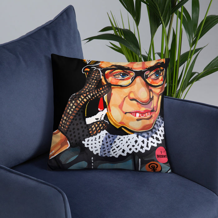 "Ginsburg" Pillow - DomoINK