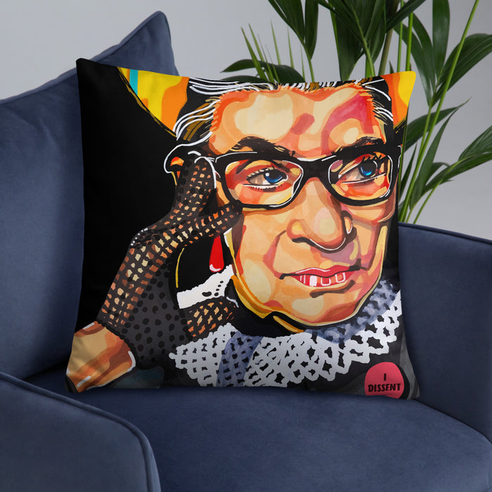 "Ginsburg" Pillow - DomoINK