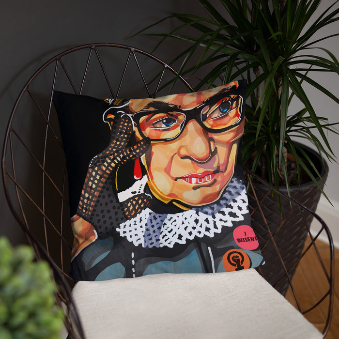 "Ginsburg" Pillow - DomoINK