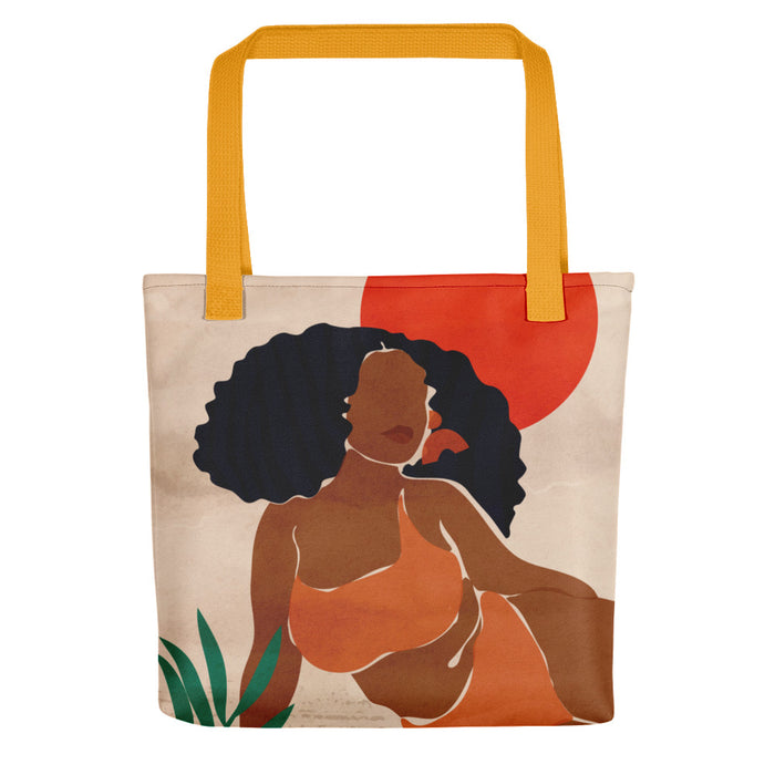 "Red Sun" Tote bag - DomoINK