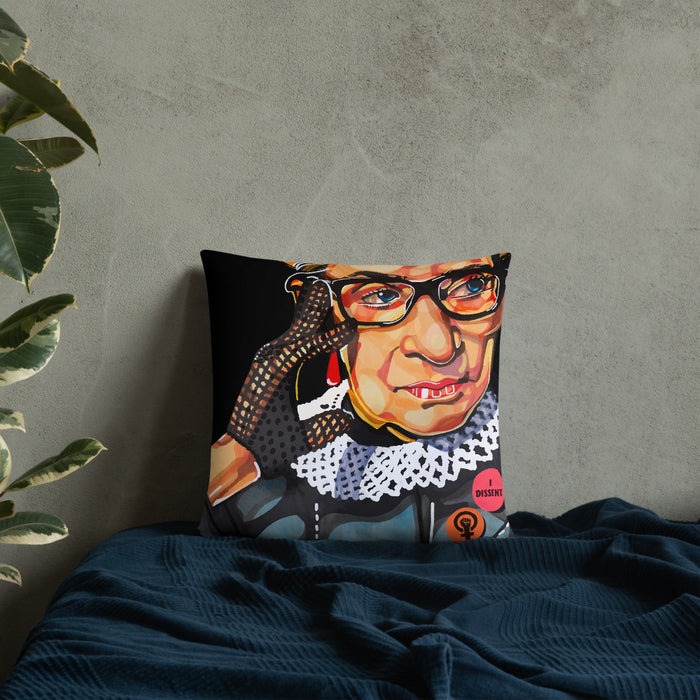 "Ginsburg" Pillow - DomoINK