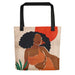 "Red Sun" Tote bag - DomoINK