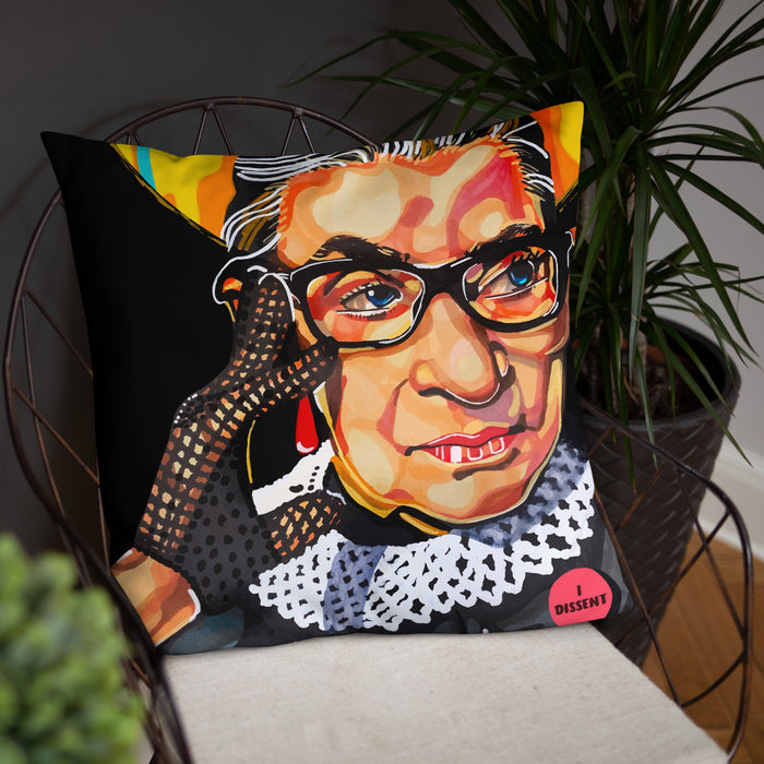 "Ginsburg" Pillow - DomoINK
