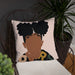 "Afro Puffs" Pillow - DomoINK