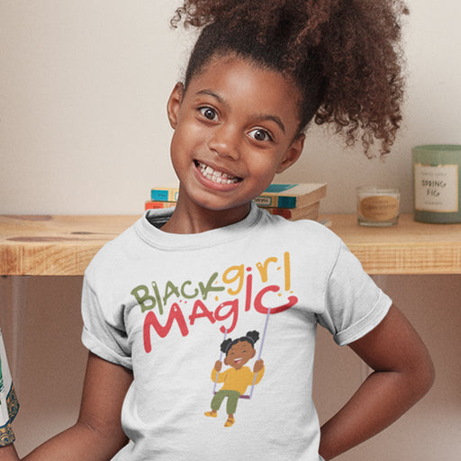 "Black Girl Magic" Youth T-Shirt - DomoINK